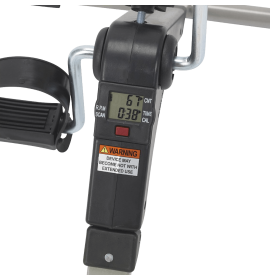 Folding Exercise Peddler with Electronic Display