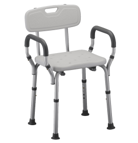 Quick Release Shower Chair with Back 