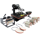 HomCom 12- x 12- 8 in 1 Digital Heat Transfer Press Machine