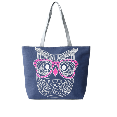 Graphic Pattern Prints Reinforced Bags