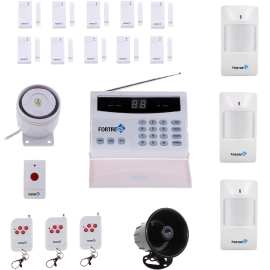 Fortress Security Store Wireless Home Security Alarm System Kit