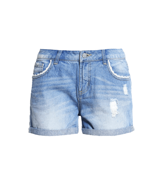 Vicki Straight Jeans Shorts