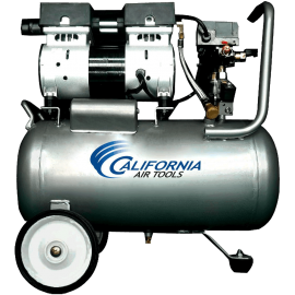 Oil-Free 6.3-Gallon Steel Tank Compressor