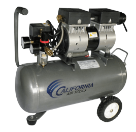 Oil-Free 6.3-Gallon Steel Tank Compressor