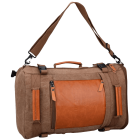 Witzman Men's Retro Canvas Travel Duffel Bag
