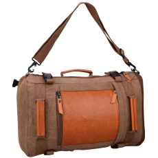 Witzman Men's Retro Canvas Travel Duffel Bag