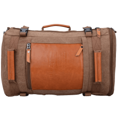Witzman Men's Retro Canvas Travel Duffel Bag