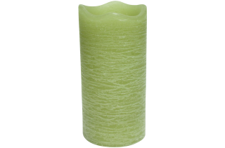 Inglow Citrus Sage Scented Candle with 5 Hour Timer Bamboo