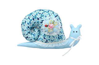 Soft handmade toy Snail unique creative original perfect marvelous