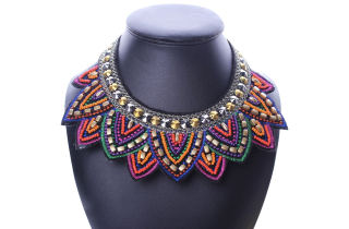Tribal Jewelry Charm Bib Pendant Necklace New