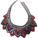 Tribal Jewelry Charm Bib Pendant Necklace New