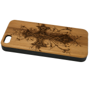 Celtic Cross iPhone 6 Case Bamboo Wood Cover
