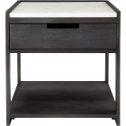 Tux marble top nightstand