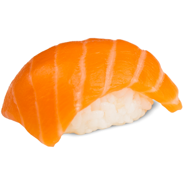 Sushi with salmon