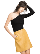 Faux Leather Skirt