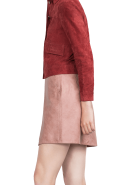 Faux Leather Skirt