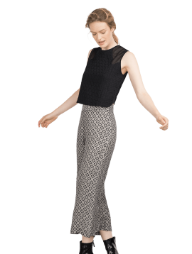 Jacquard Pattern Top