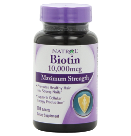 Natrol Biotin 10000 mcg Maximum Strength