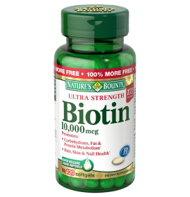 Nature's Bounty Biotin 10000 MCG