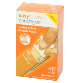 Easy Care Easy Access Bandage Fabric Assorted Large 