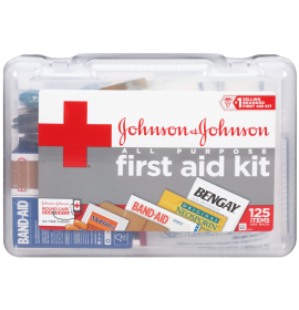 Johnson & Johnson Red Cross All Purpose First Aid Kit