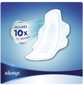 Always Infinity Unscented Pads 