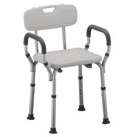 Quick Release Shower Chair with Back 