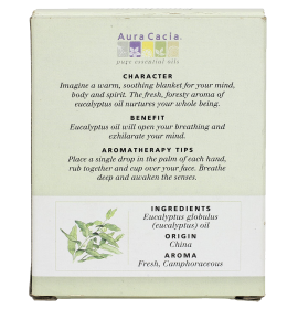 Aura Cacia Organic Essential Oil Eucalyptus