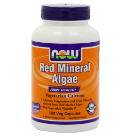 Now Foods Red Mineral Algae aquamin Veg
