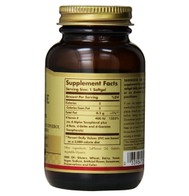 Solgar Vitamin E 400 IU 50 Softgels