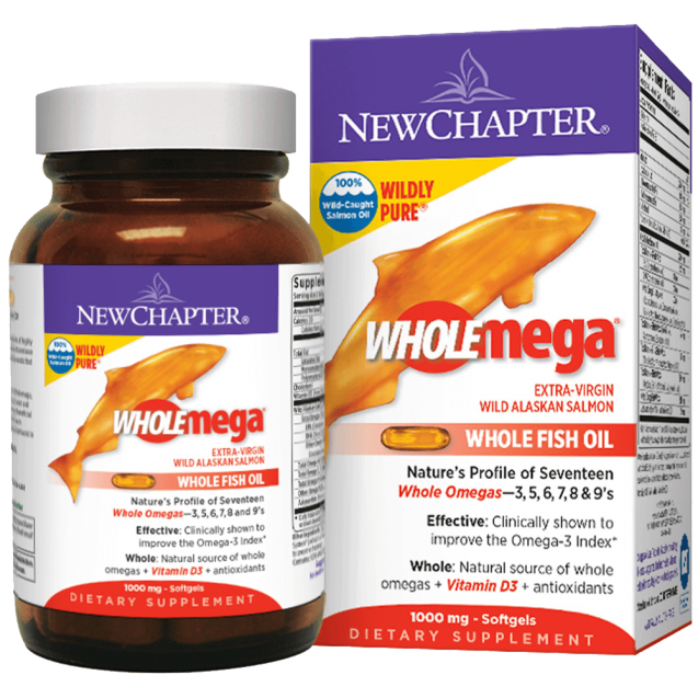 New Chapter Wholemega Whole Fish Oil