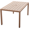Strathwood Griffen All-Weather Wicker and Resin Dining Table