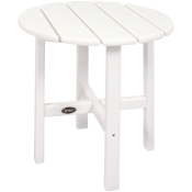 Trex Outdoor Furniture Cape Cod Round 18-Inch Side Table