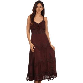 Spaghetti Straps Long Dress