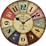 Grazing 12- Vintage Arabic Numerals