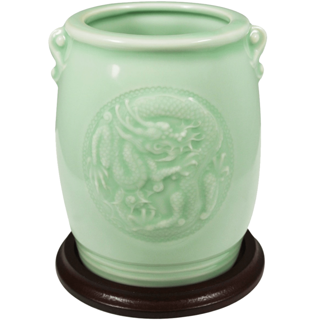 Chinese Dragon Ceramic Vase
