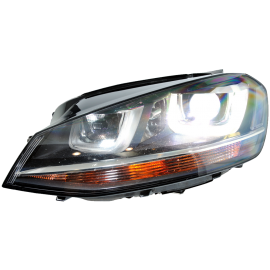 Volkswagen Golf 7 Bi Xenon Headlights Left Right LED