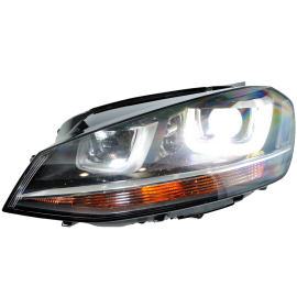 Volkswagen Golf 7 Bi Xenon Headlights Left Right LED