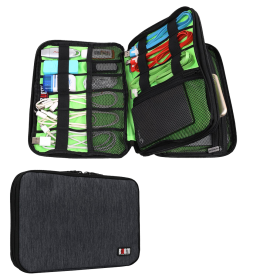 BUBM Universal Double Layer Travel Gear Organizer