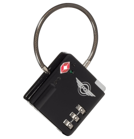 Travel Lock TSA-Approved Combination Luggage Lock Also