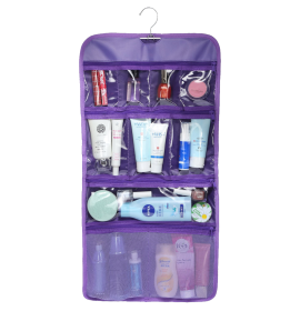 WODISON Transparent Travel Toiletry Cosmetic Organizer