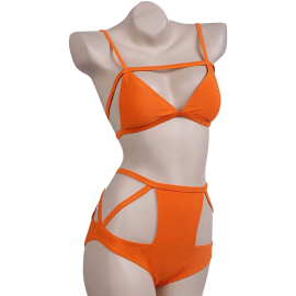 FINEJO Women's Sexy Push Up Bandage Bikini Set