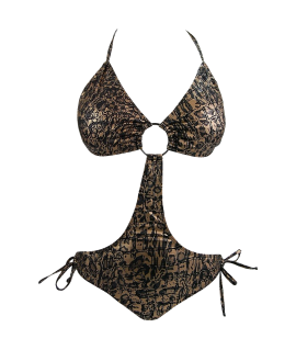 Marina West Women's Triangle Top Monokini Swimsuit