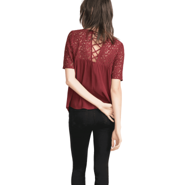 Guipure Lace Blouse