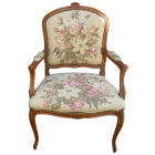 Pair Of French Arm Chairs. 20th Century