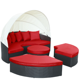 Lounge Chair Set with Side Table