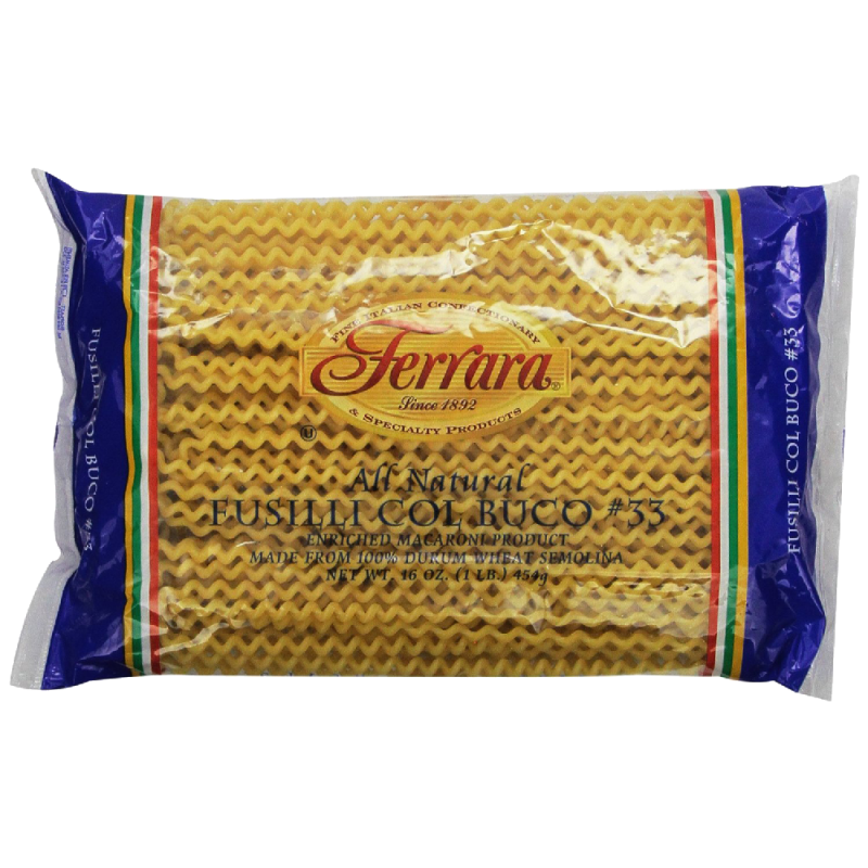 Ferara Pasta, Long Fusilli
