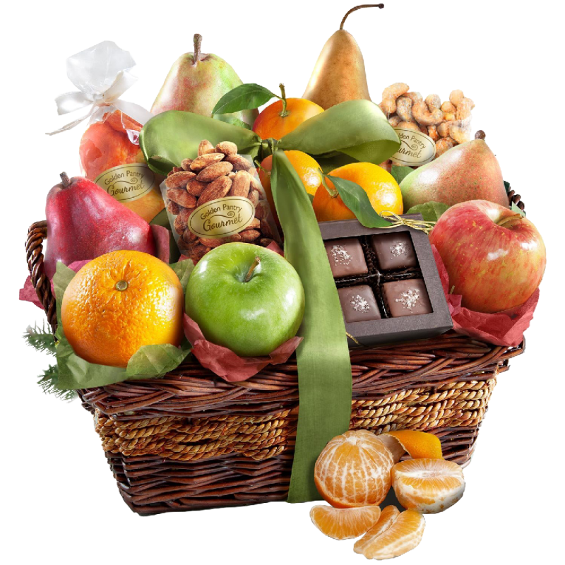Golden State Fruit Orchard Delight and Gourmet Gift Basket