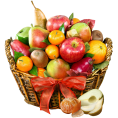 Golden State Fruit Orchard Delight and Gourmet Gift Basket