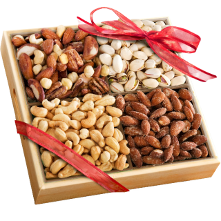 Golden State Fruit Savory Favorites Assorted Nuts Gift